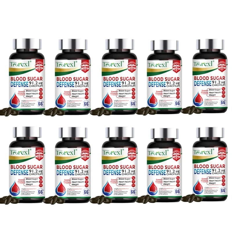 Blood Sugar Defense diabetes capsules bottle — image 8