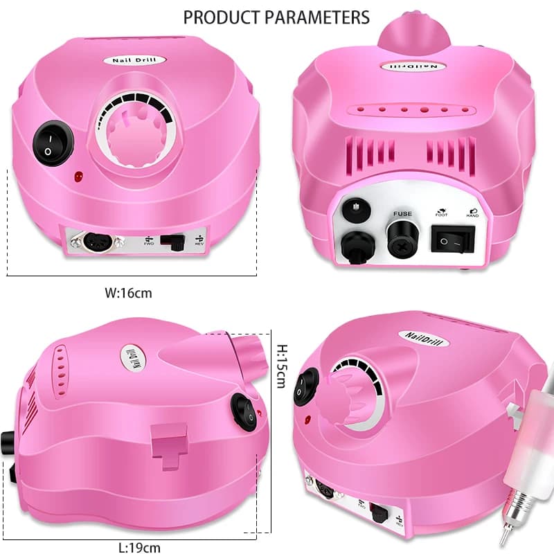 electric nail drill 35000rpm manicure tool — image 5