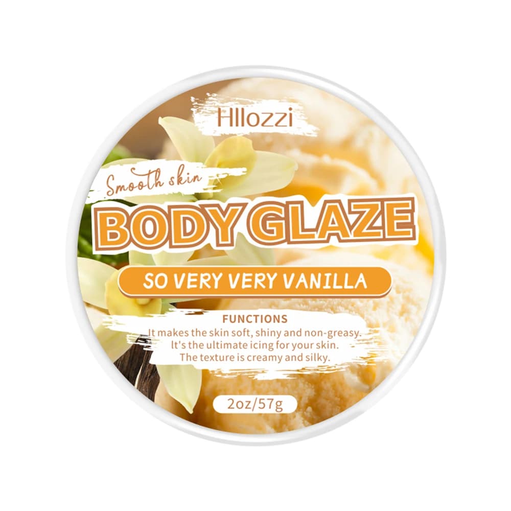 vanilla scented body glaze bottle — image 7