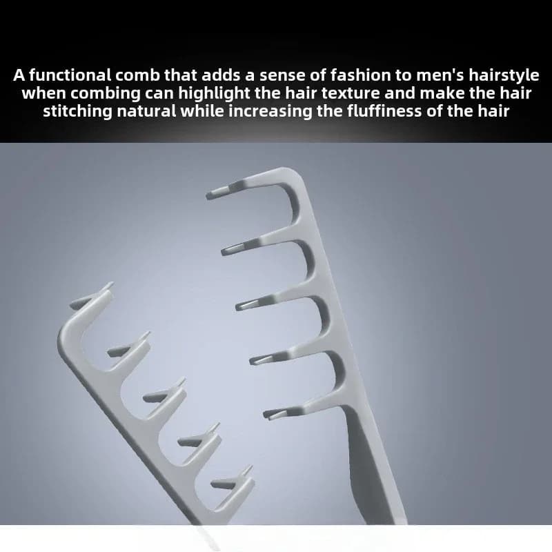 wide-tooth volumizing hair styling comb — image 4