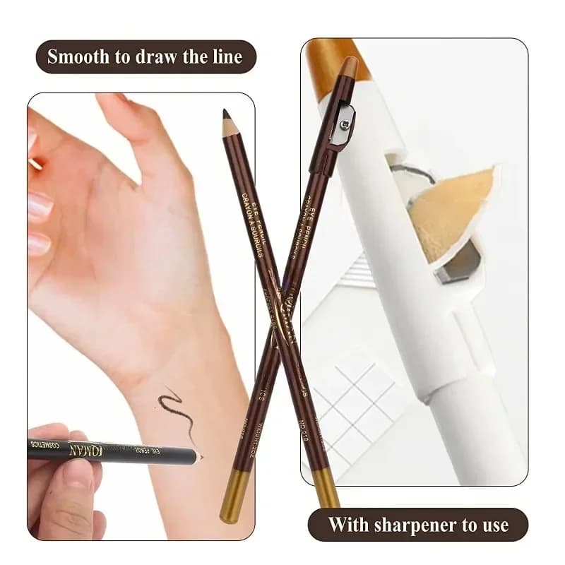 Men's beard edge grooming pencil with built‑in sharpener — image 5