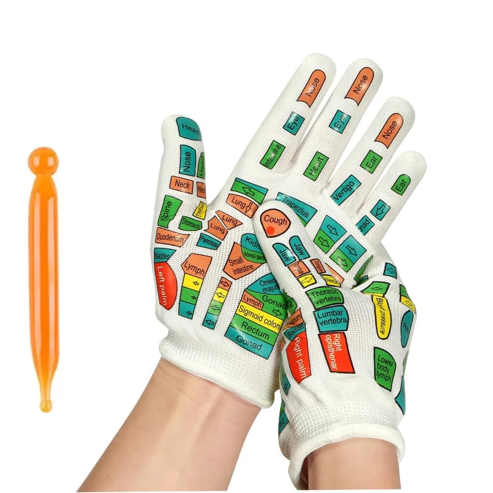 pair of acupressure massage socks — image 1