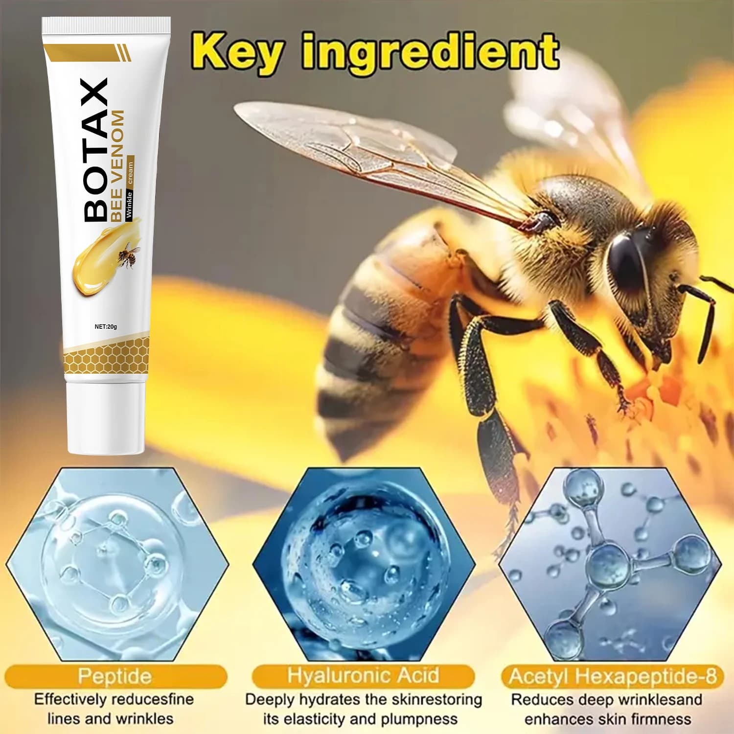 Instant lift eye cream tube — image 3