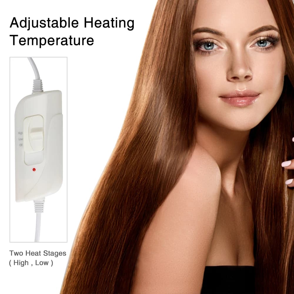 Thermal hair treatment cap with built‑in steamer — image 4