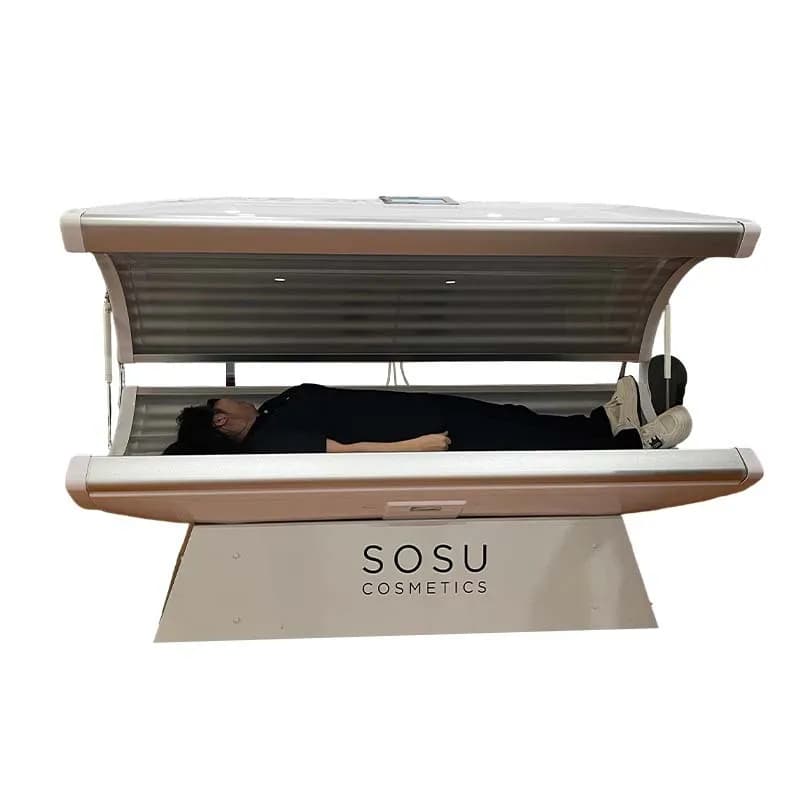 Acrylic UV tanning bed with horizontal and vertical panels — image 6