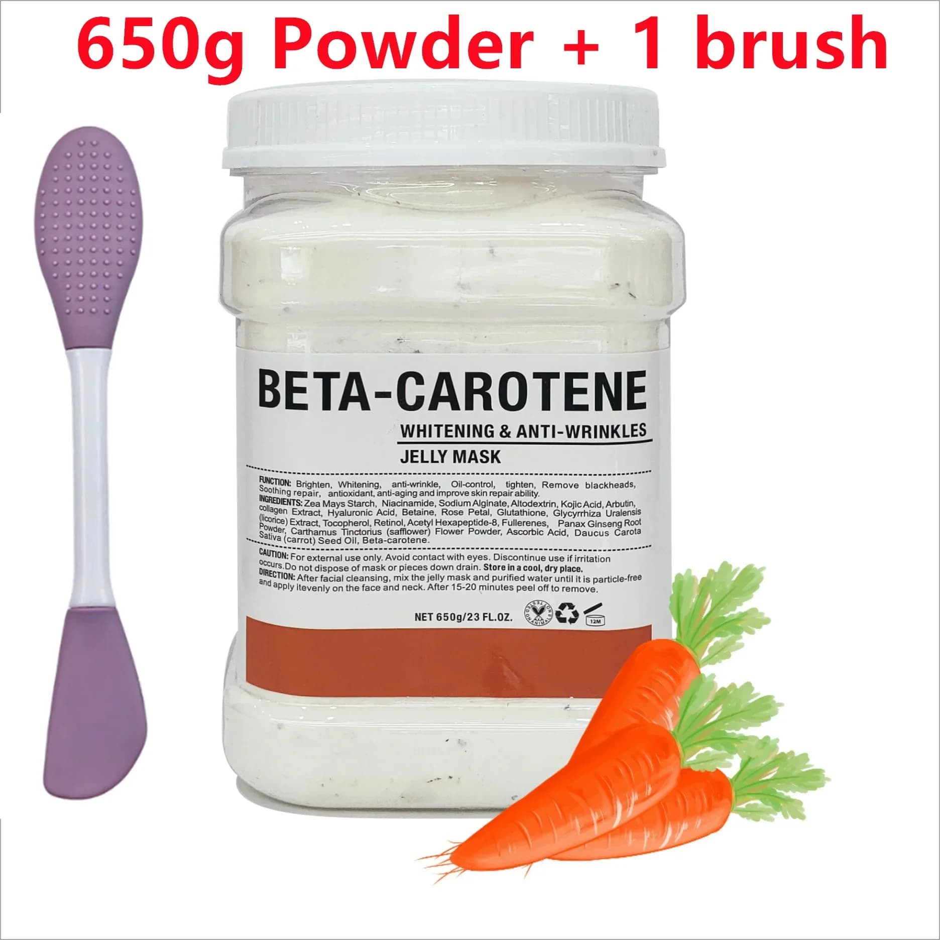 Chamomile hyaluronic acid facial moisturizing mask powder — image 8