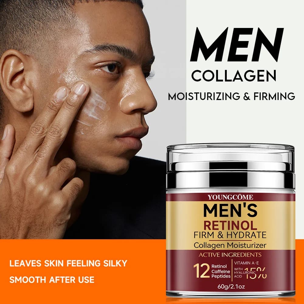 Retinol firming face cream for men — image 1