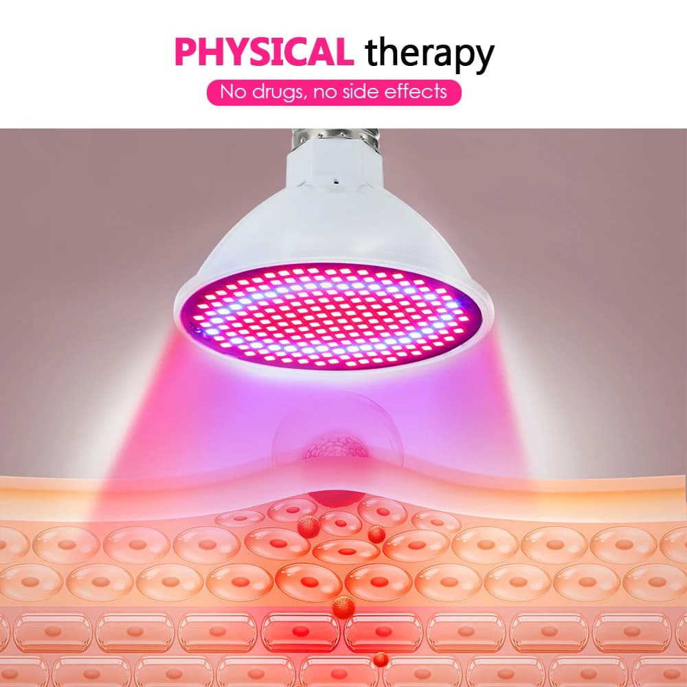 LED red and blue light therapy device for facial use — image 6