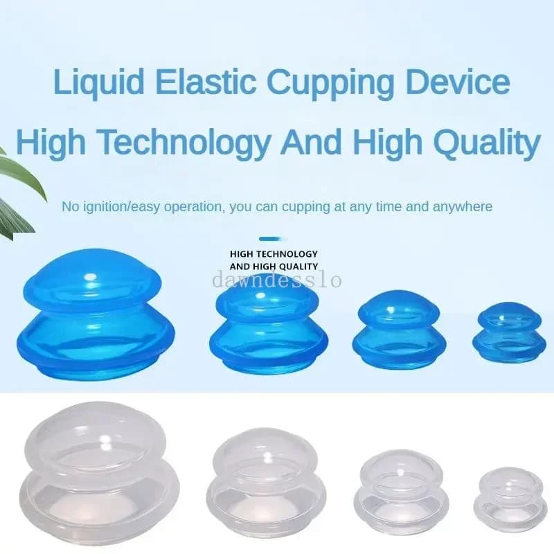 silicone suction massage cups set — image 3