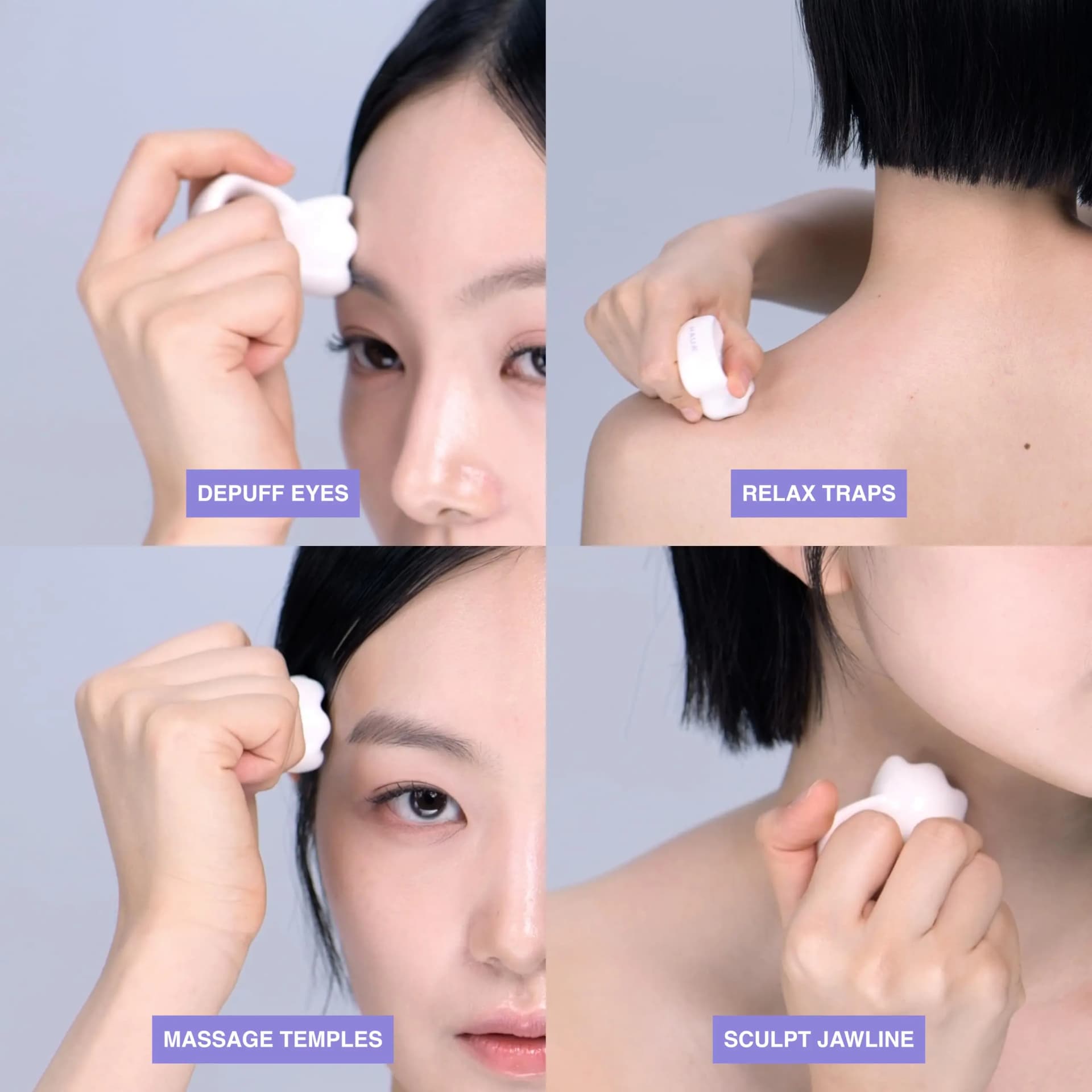 ceramic gua sha ring massager — image 3