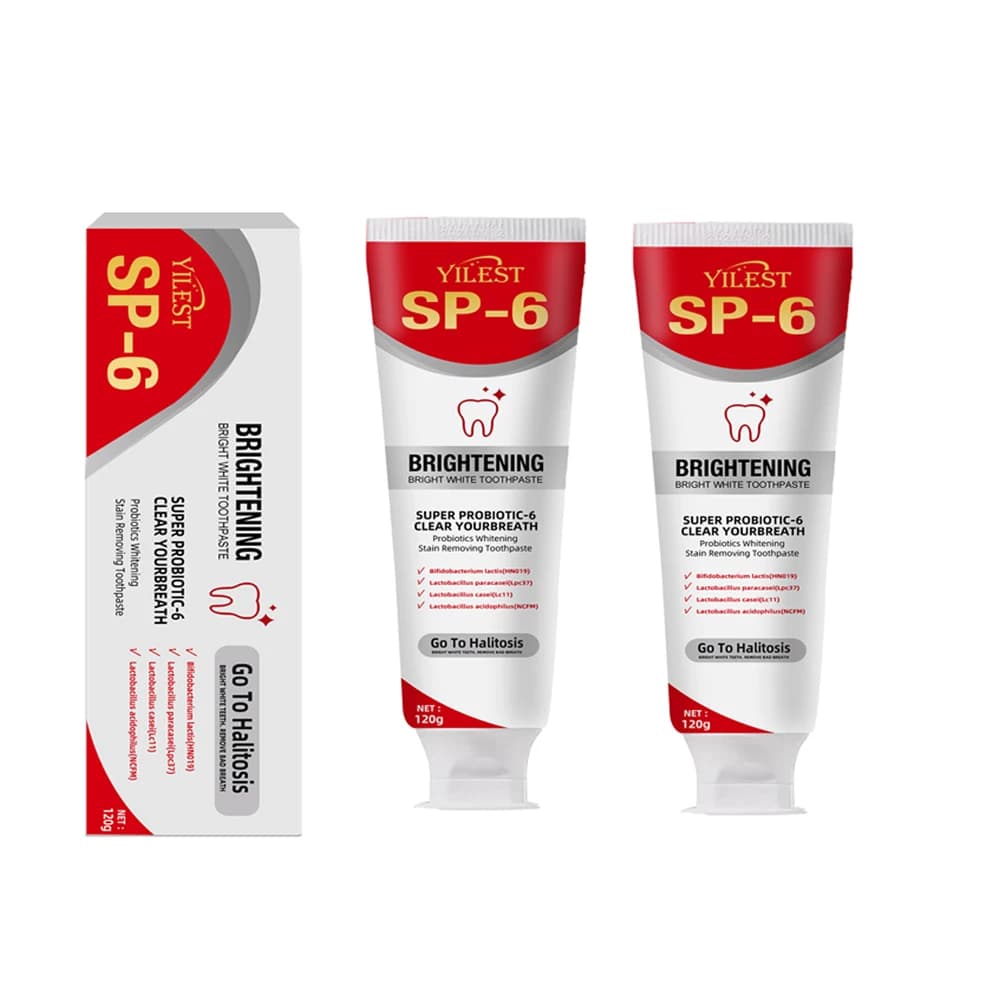 Probiotic whitening toothpaste tube — image 7