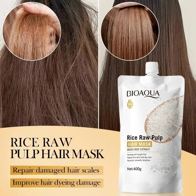 Rice Magic keratin hair mask tube — image 5