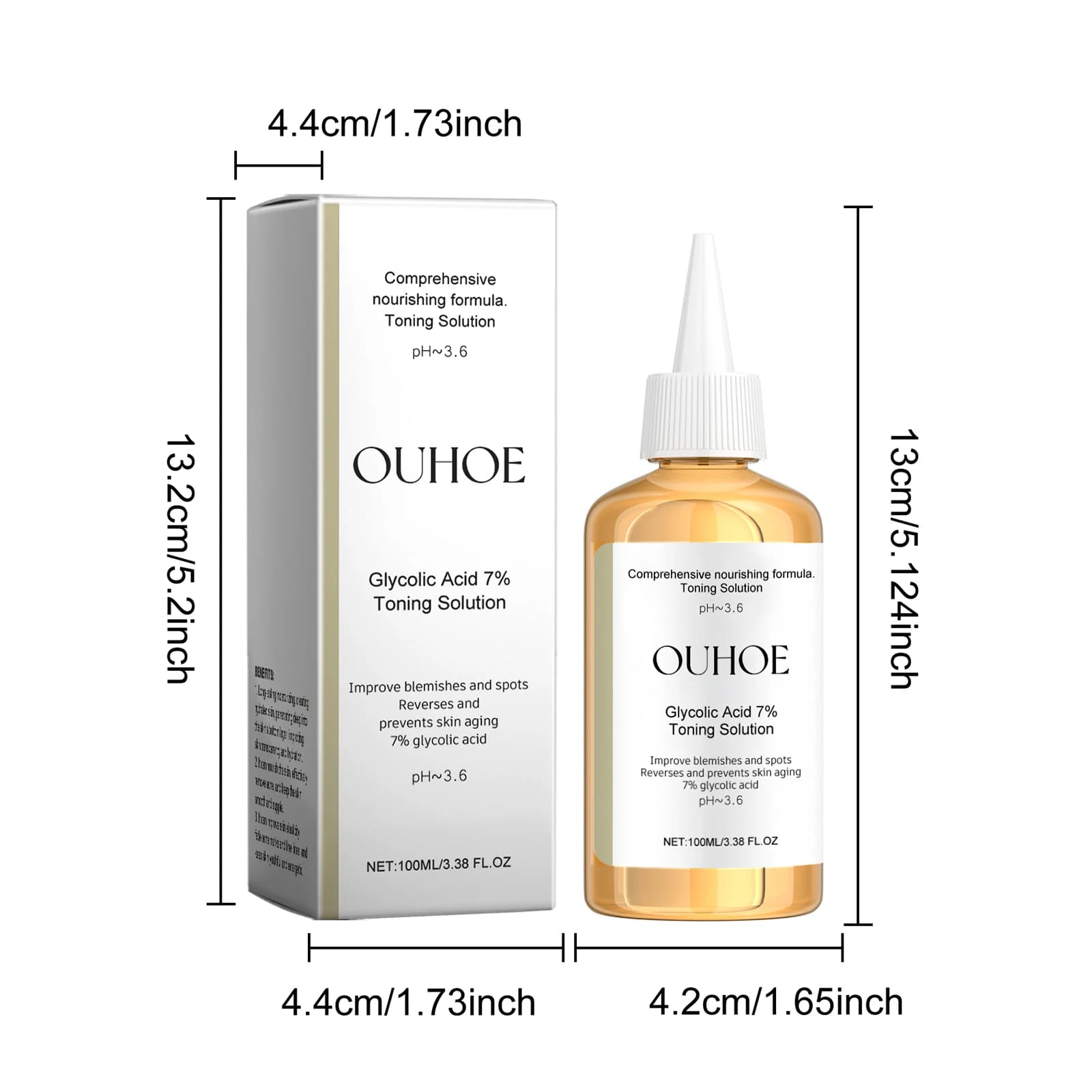 glycolic acid 7% moisturizing toner bottle — image 6