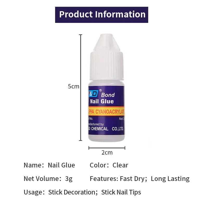 bottle of nail bond glue — image 5