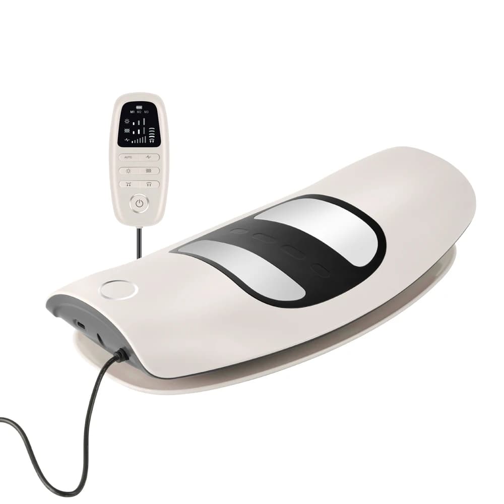 Electric Lumbar Traction Massager with Inflatable Back Stretcher