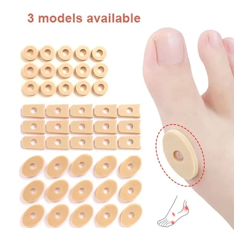 foam heel cushion pads for callus protection — image 1