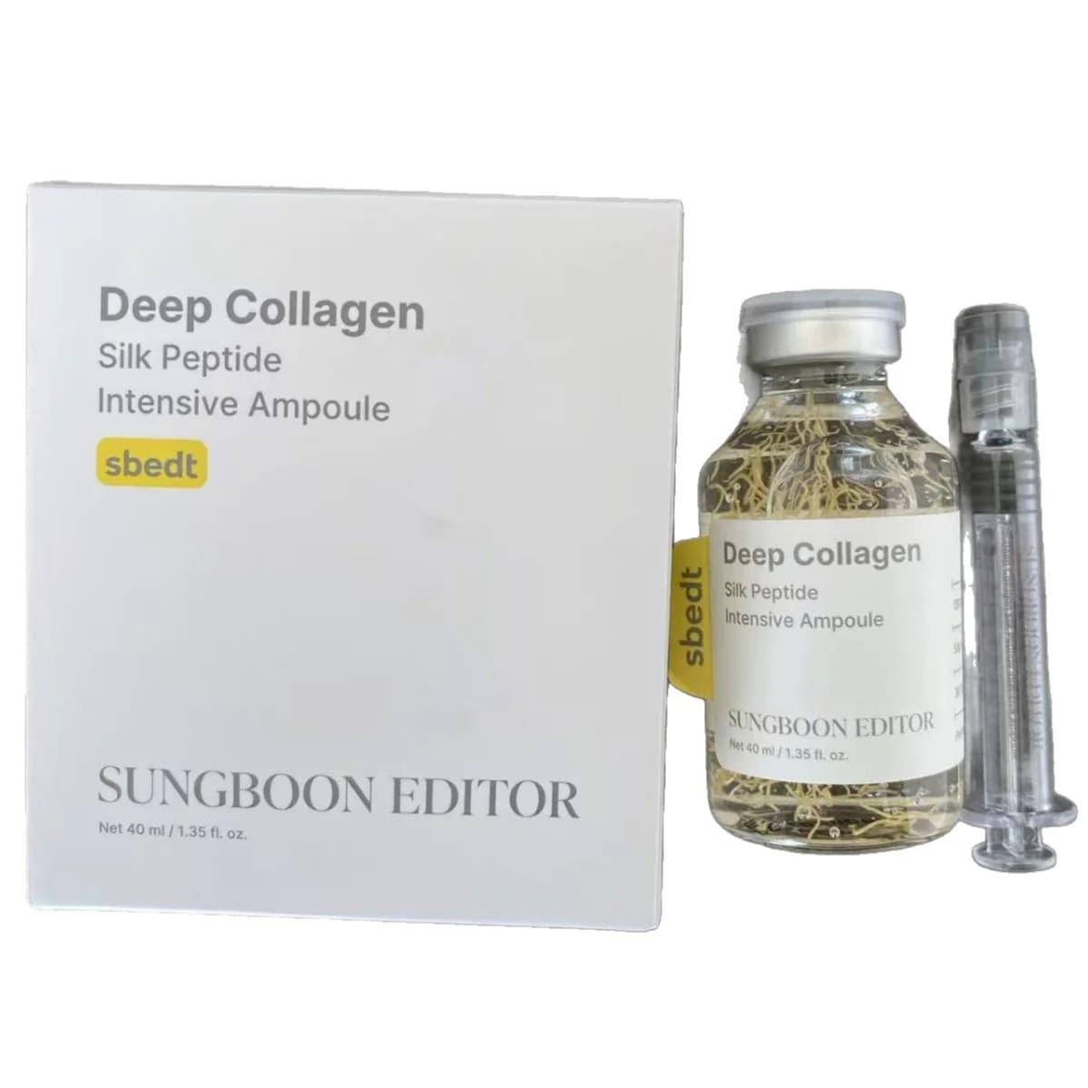 Silk collagen peptide ampoule serum bottle — image 7