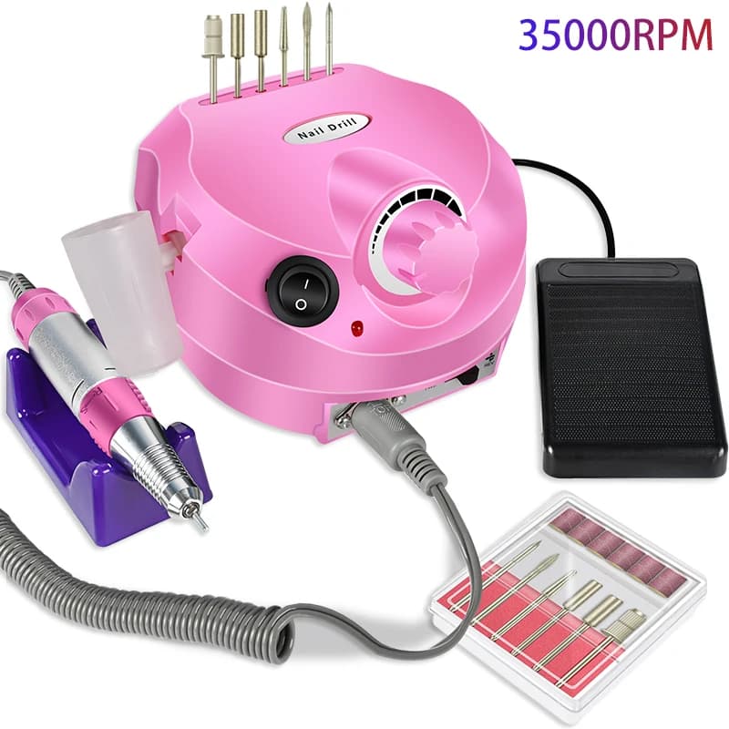 electric nail drill 35000rpm manicure tool — image 8