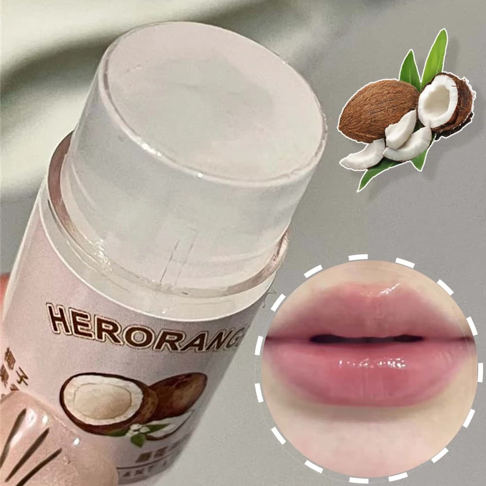 Transparent Coconut Fruit Lip Balm