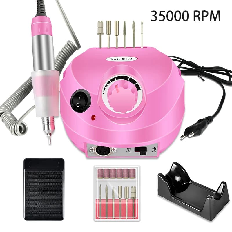 electric nail drill 35000rpm manicure tool — image 4