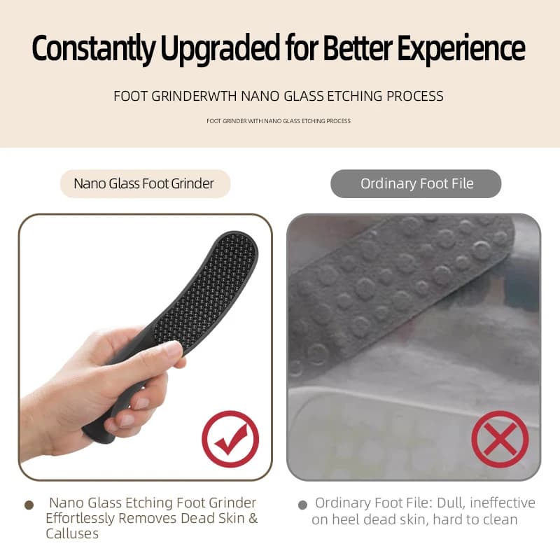 crescent-shaped nano glass foot file for callus removal — image 4