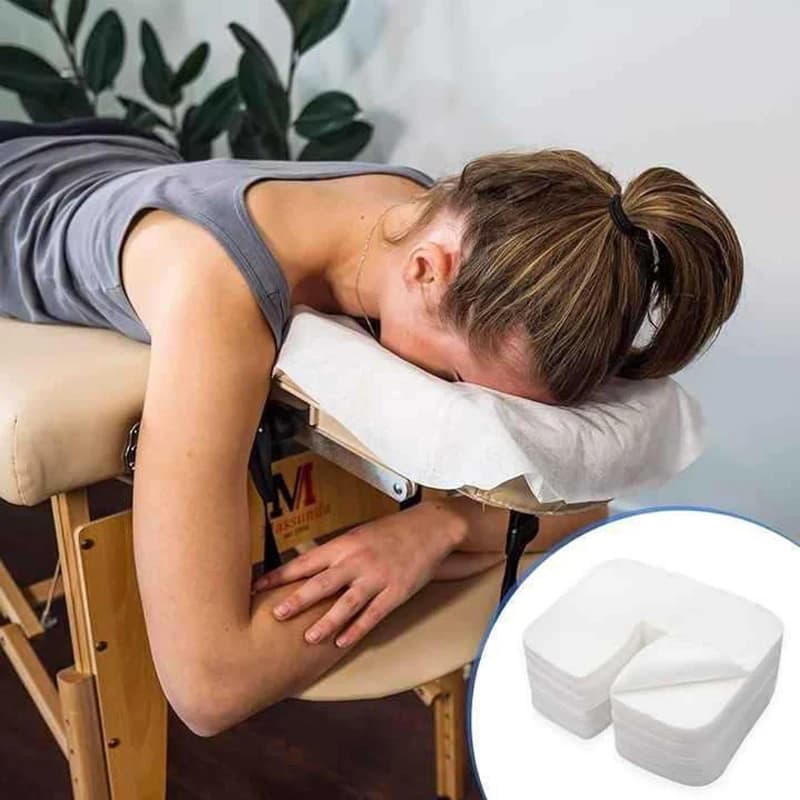 Disposable spa face massage pads in a pack — image 6