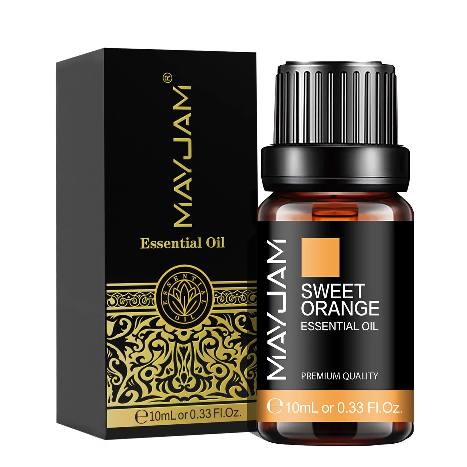bottles of citronella jasmine eucalyptus sweet orange essential oil blend — image 8