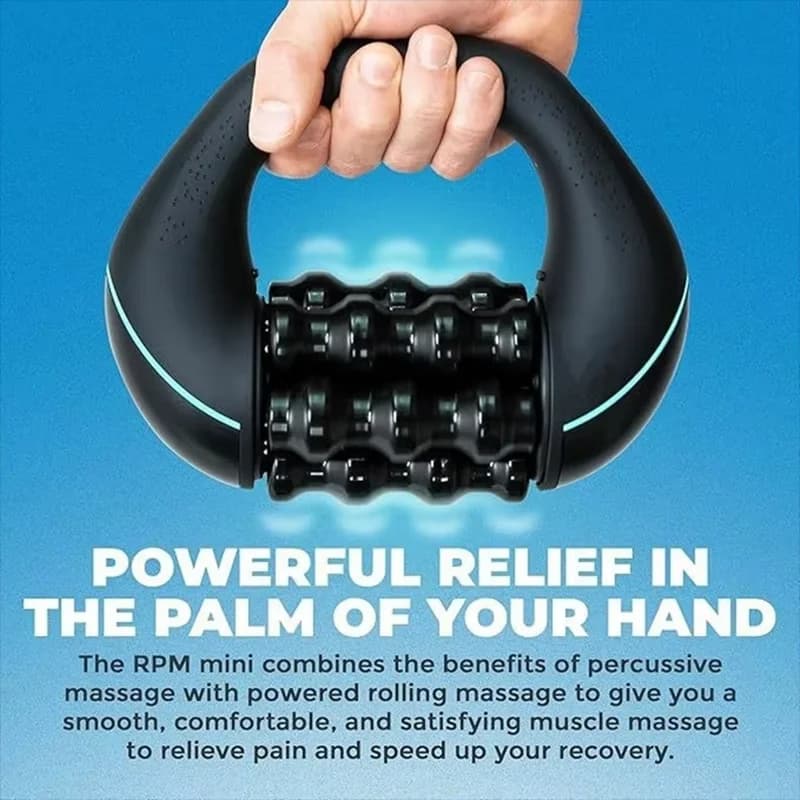 compact rolling percussive massager — image 3