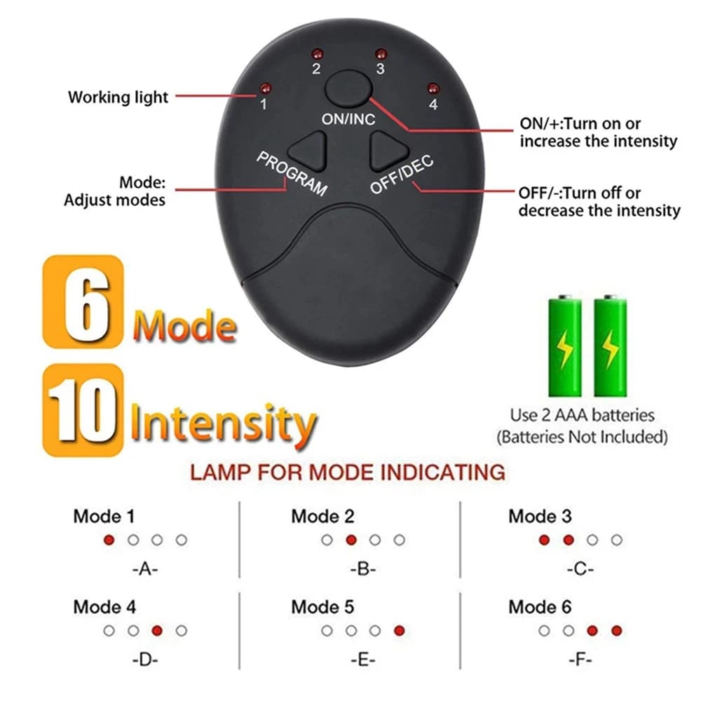 handheld abdominal and hip EMS stimulator — image 5