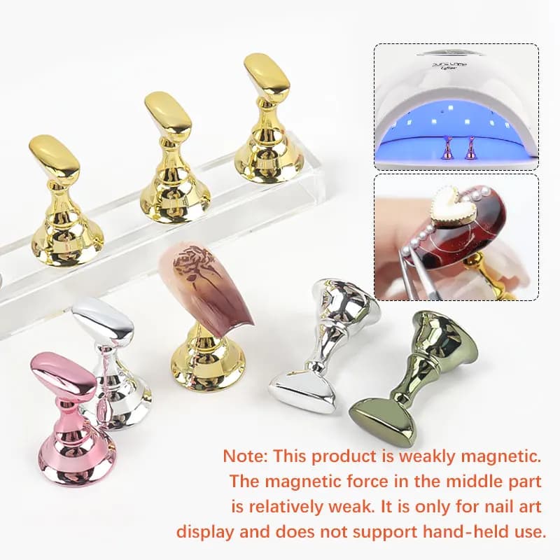 magnetic crystal nail tip practice stand set of 5 — image 3