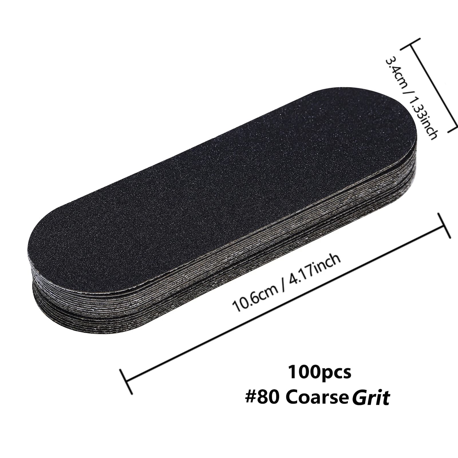 stainless steel foot file with replaceable sandpaper pads — image 7