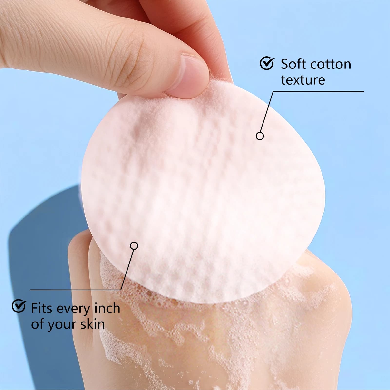 dual-action facial toner pads with AHA and BHA — image 5