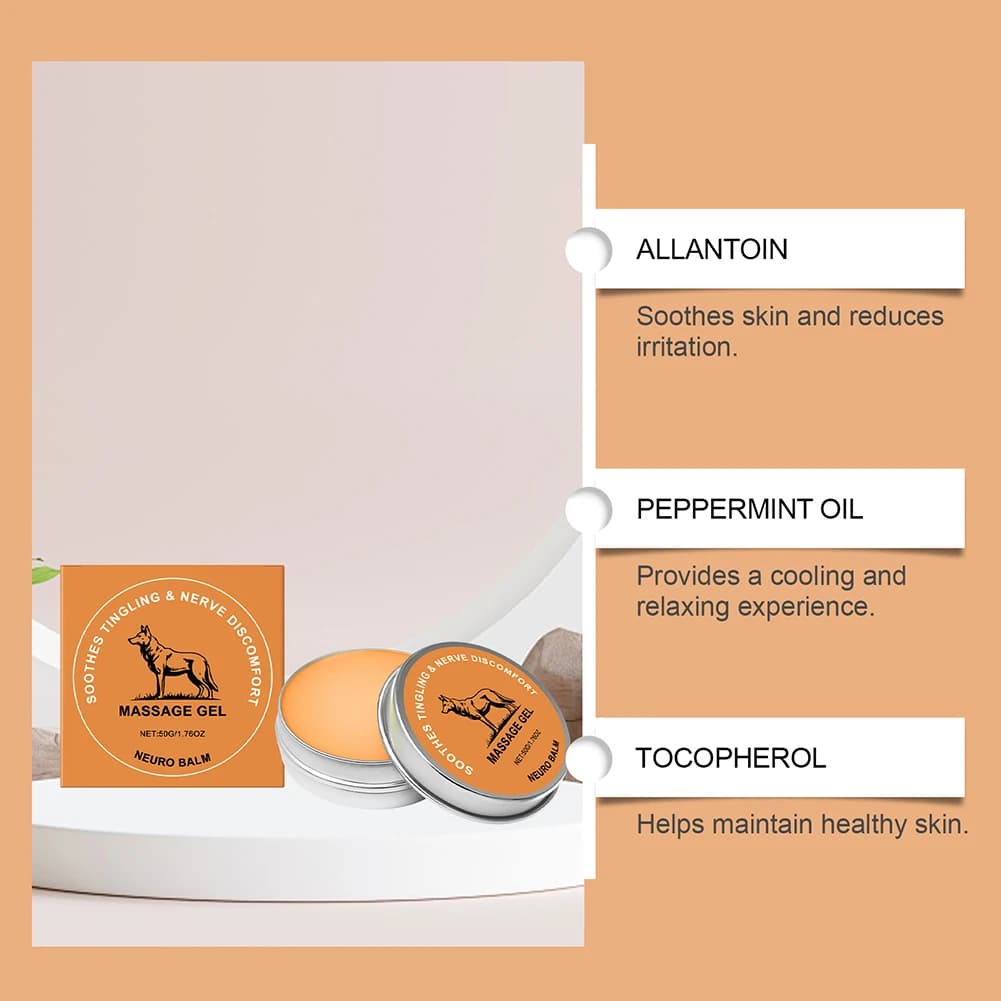 herbal nerve relief balm with magnesium and menthol — image 4