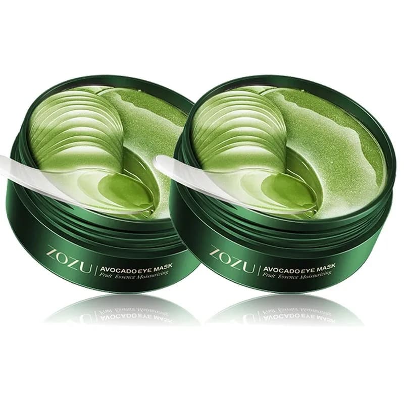 avocado and gold eye mask patches — image 8