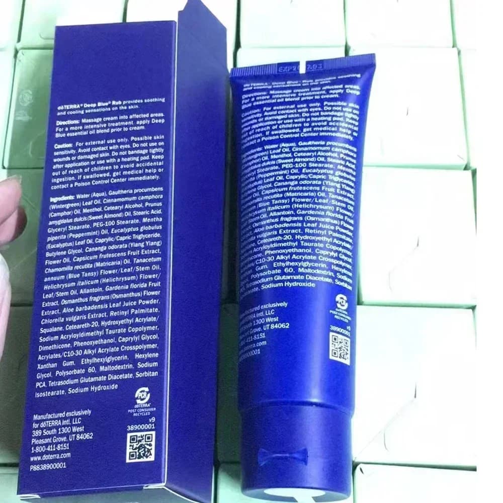 soothing skin care balm tube — image 5
