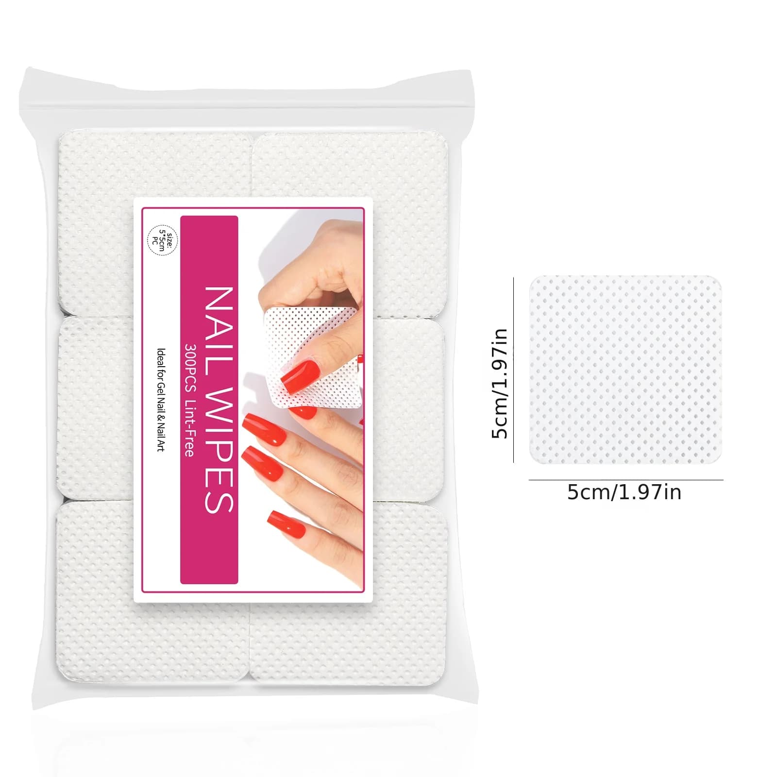 non-woven nail polish remover wipes — image 3