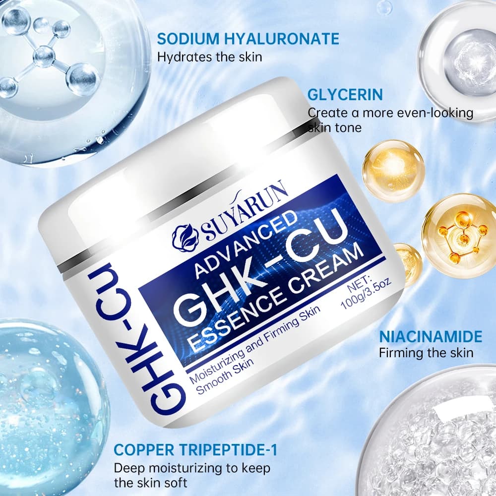 GHK-CU anti-aging facial moisturizer cream tube — image 2