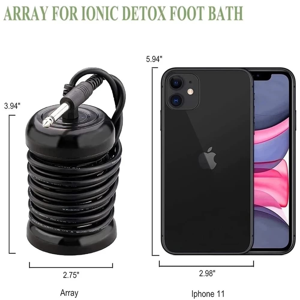mini ionic foot bath massage machine — image 6
