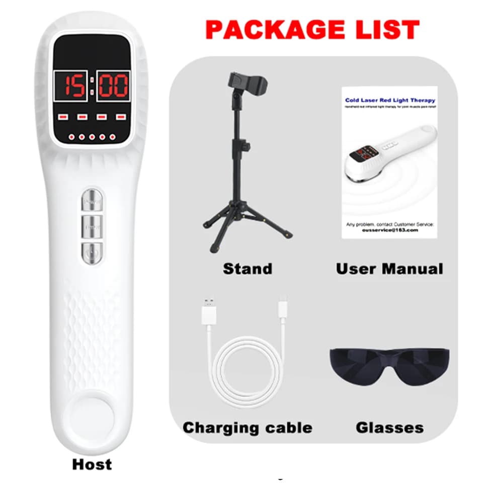 handheld red and infrared light therapy device — image 7