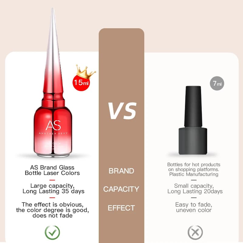 15 ml diamond top coat gel nail polish — image 2