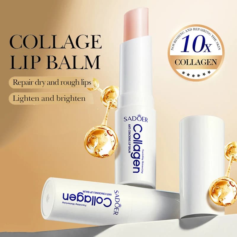 collagen moisturizing lip balm tube — image 3