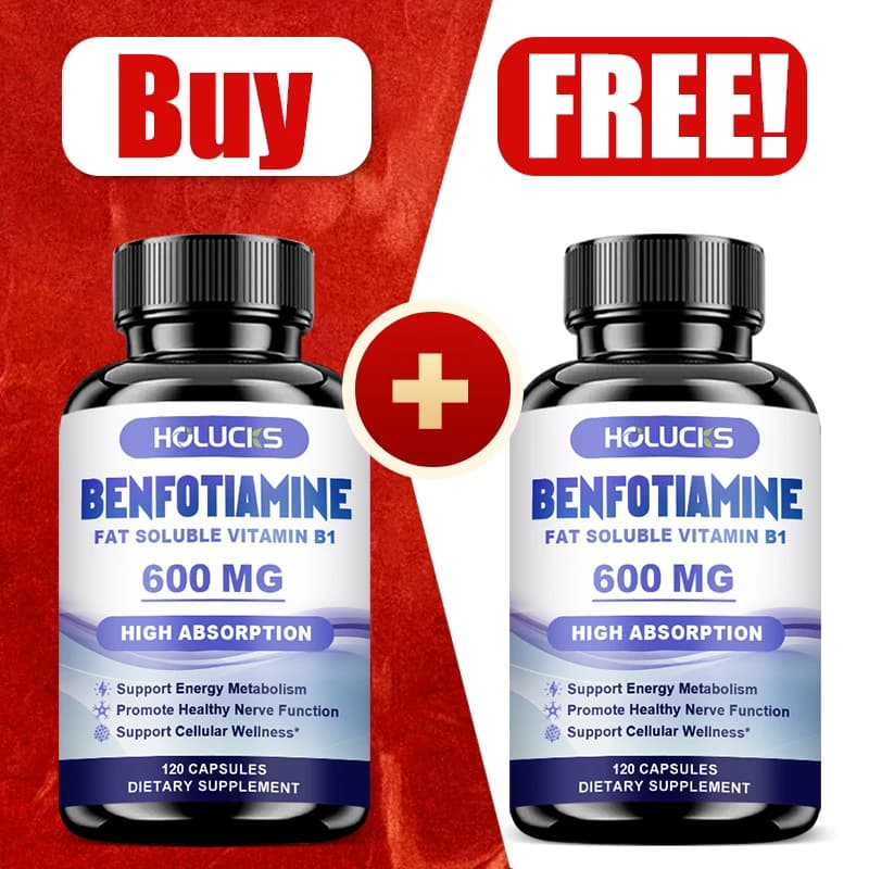 Benfotiamine 600 mg – High‑Absorption Vitamin B1