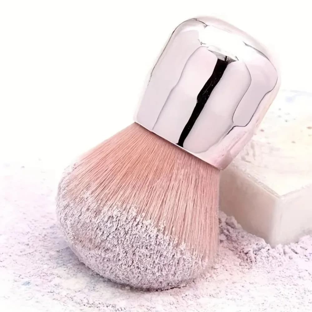 soft mushroom-shaped powder brush — image 2