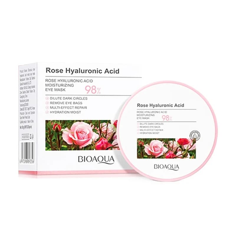 Rose hyaluronic acid eye mask sheet — image 6