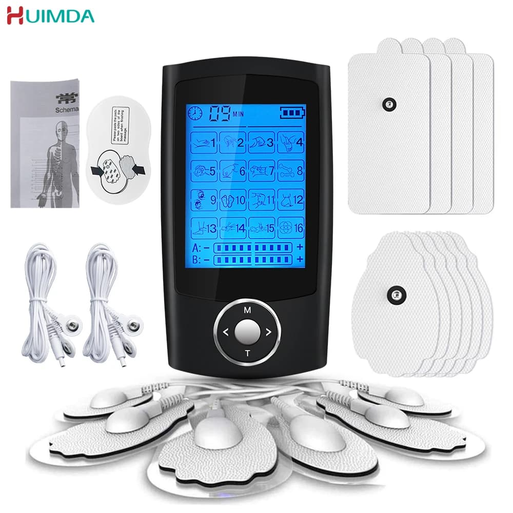 Electric TENS Muscle Stimulator with 16 Modes