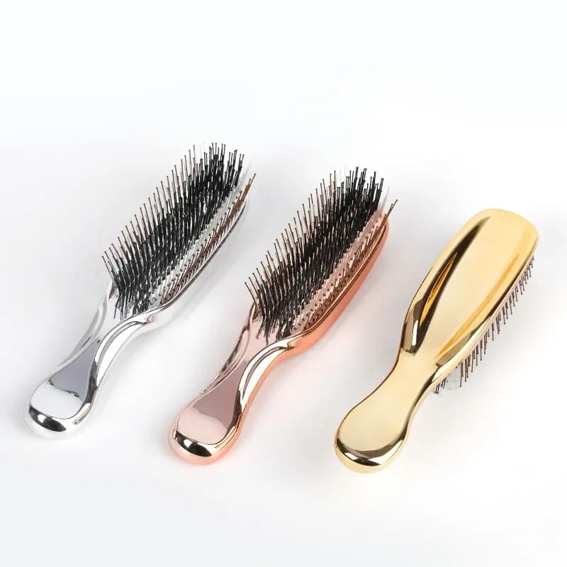 rose gold Japanese scalp massager brush — image 5