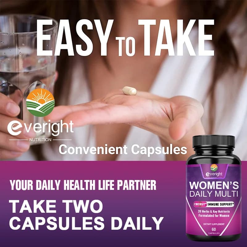 Women's multivitamin bottle with biotin and minerals — image 6