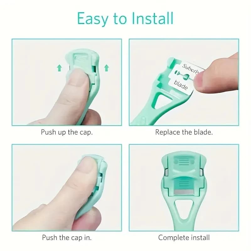 Multicolor stainless steel foot callus scraper — image 4
