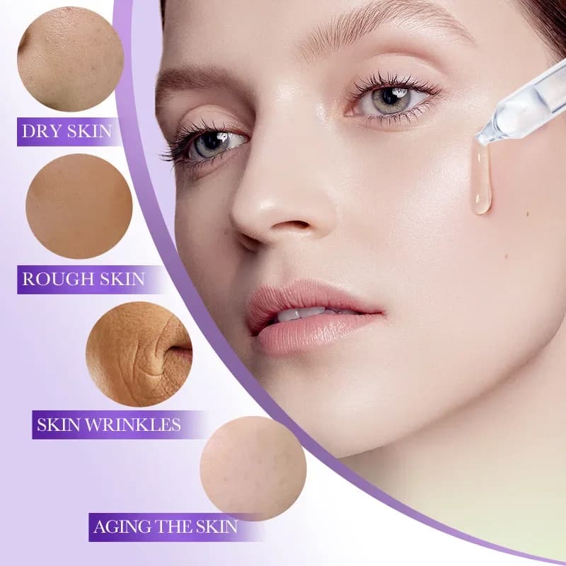 Bioaqua retinol vitamin C hyaluronic acid serum bottle — image 3