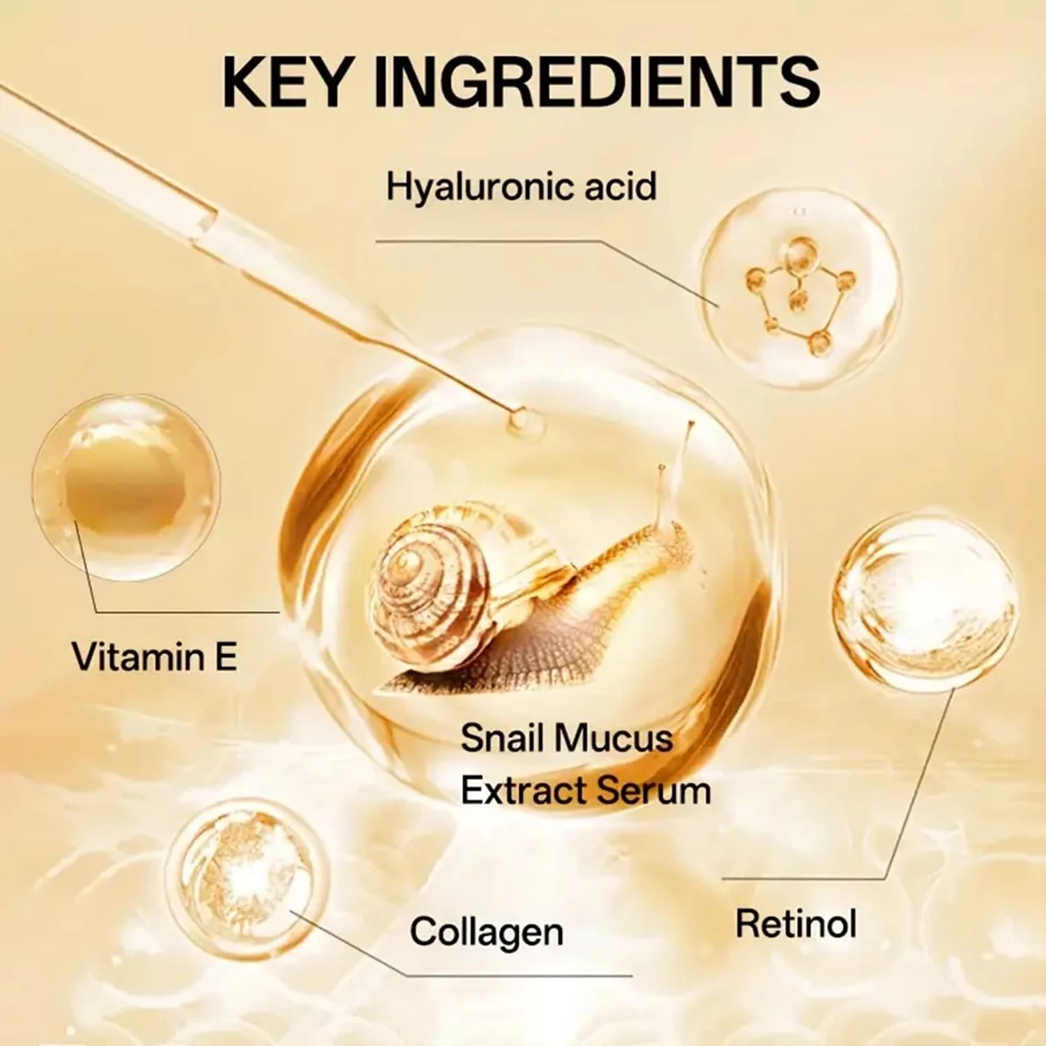 snail hydration cream tube with plant collagen and vitamin e — image 4